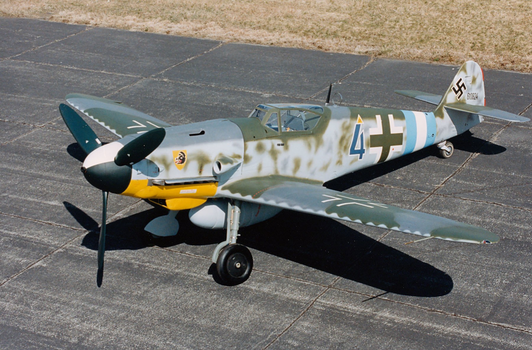 German WWII fighter plane