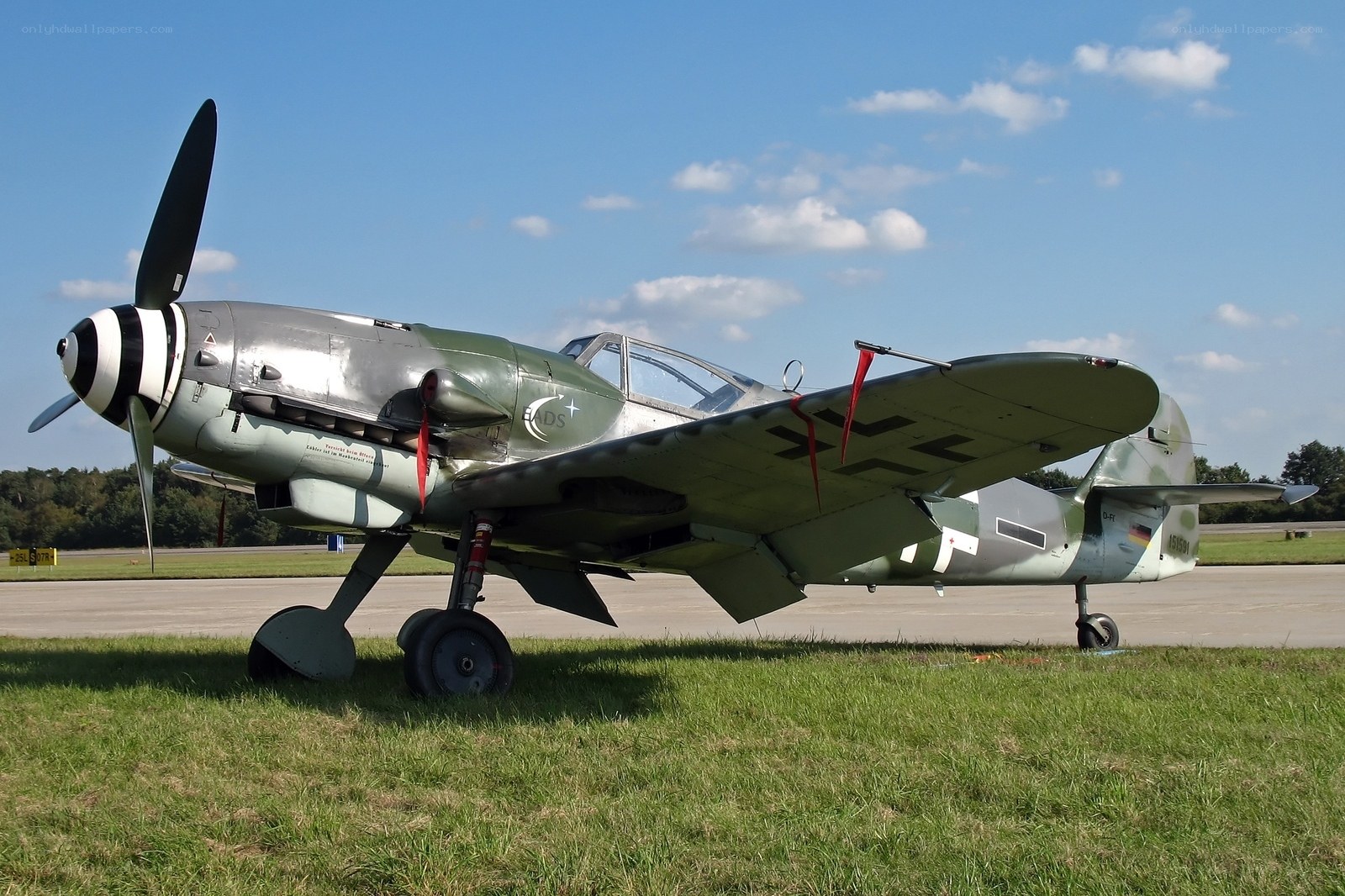 German WWII fighter plane