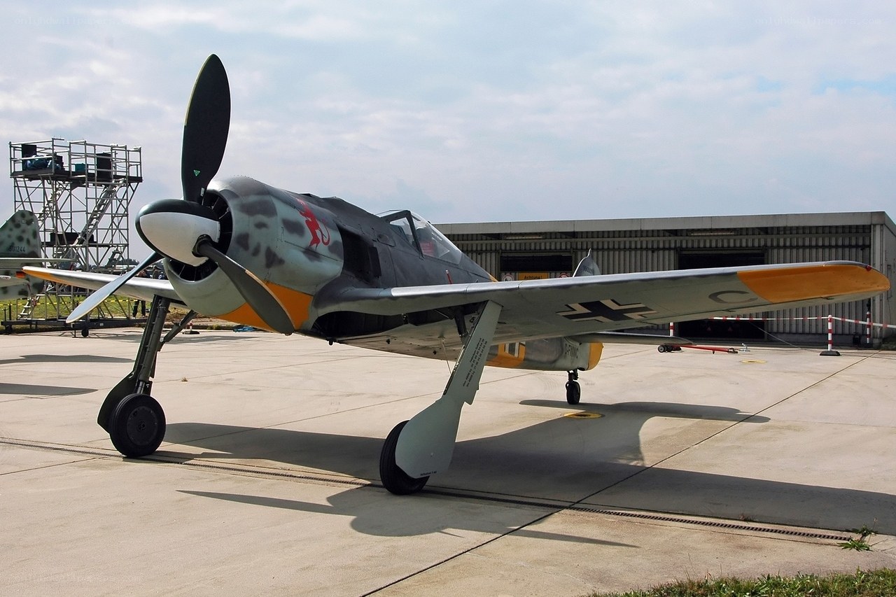 German WWII fighter plane