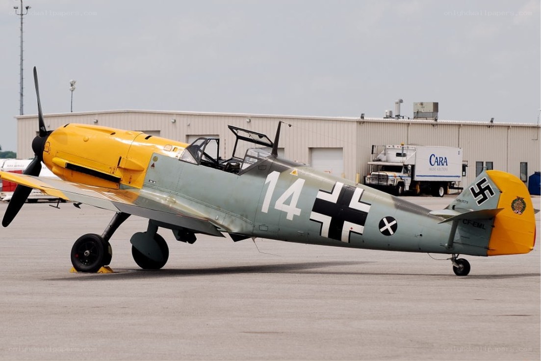 German WWII fighter plane
