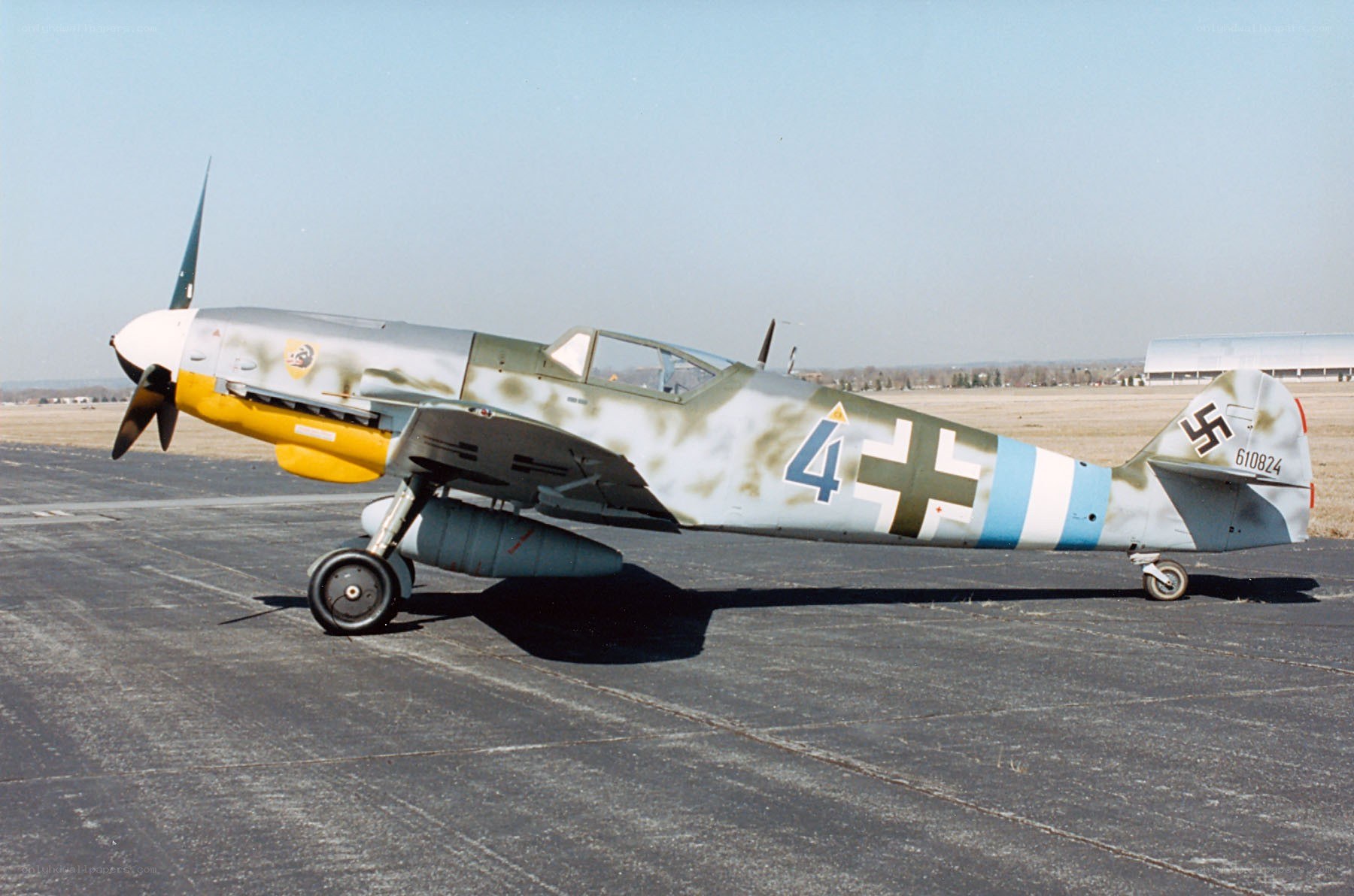 German WWII fighter plane