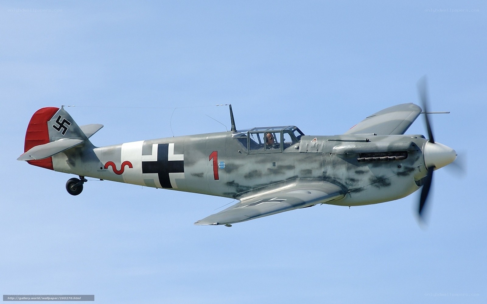 German WWII fighter plane