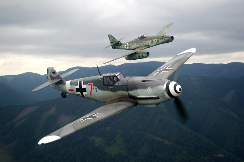 German WWII Fighter Planes