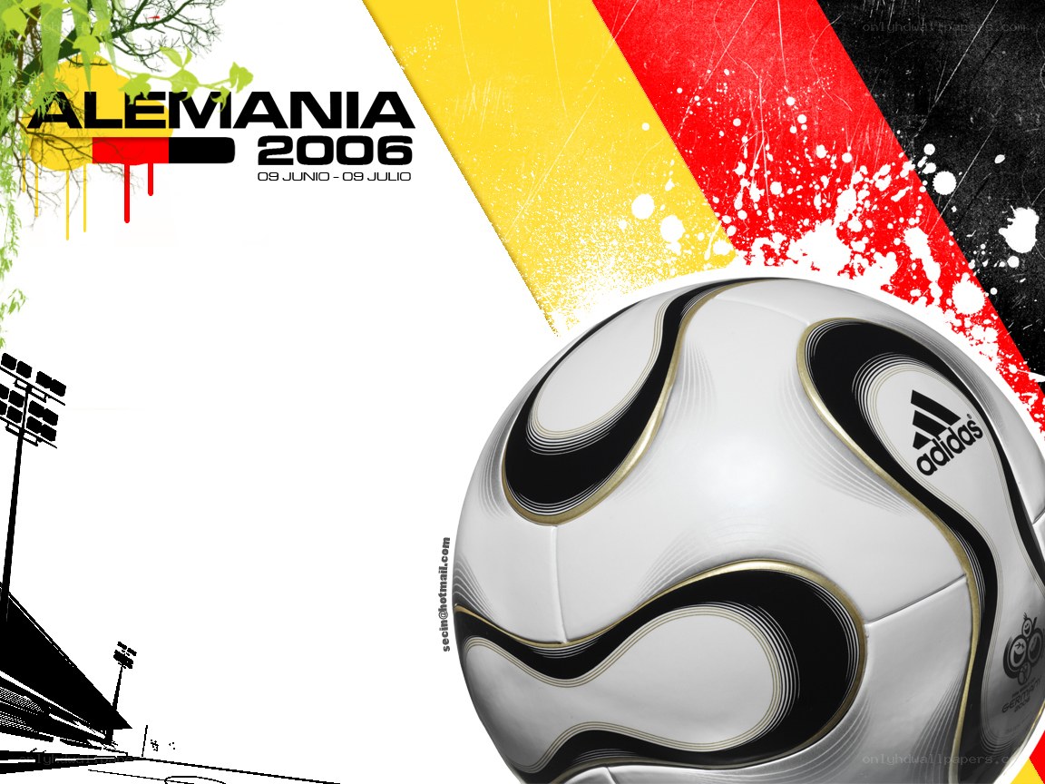 Germany 2006 football poster
