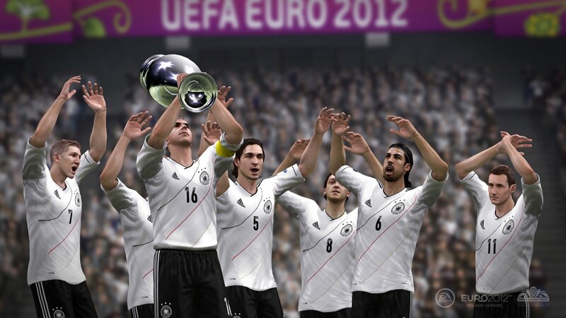 Germany celebrates Euro 2012 victory