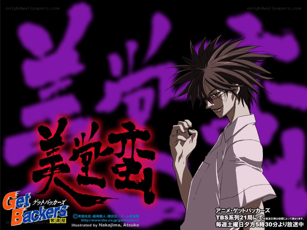 Get Backers anime character art