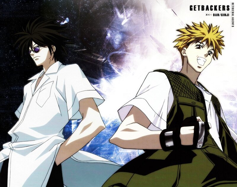 GetBackers anime characters
