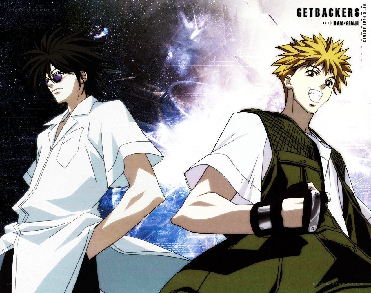 GetBackers anime characters