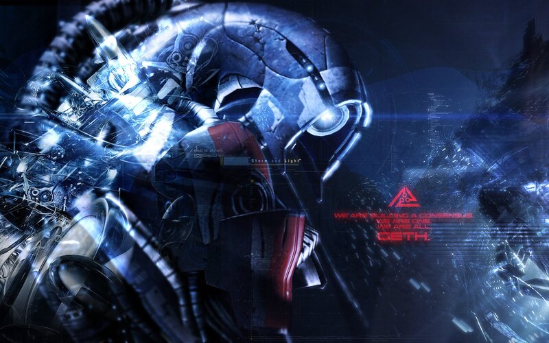 Geth robot from Mass Effect