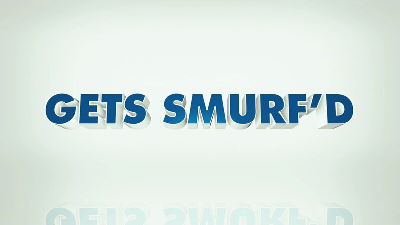 gets smurf'd title card