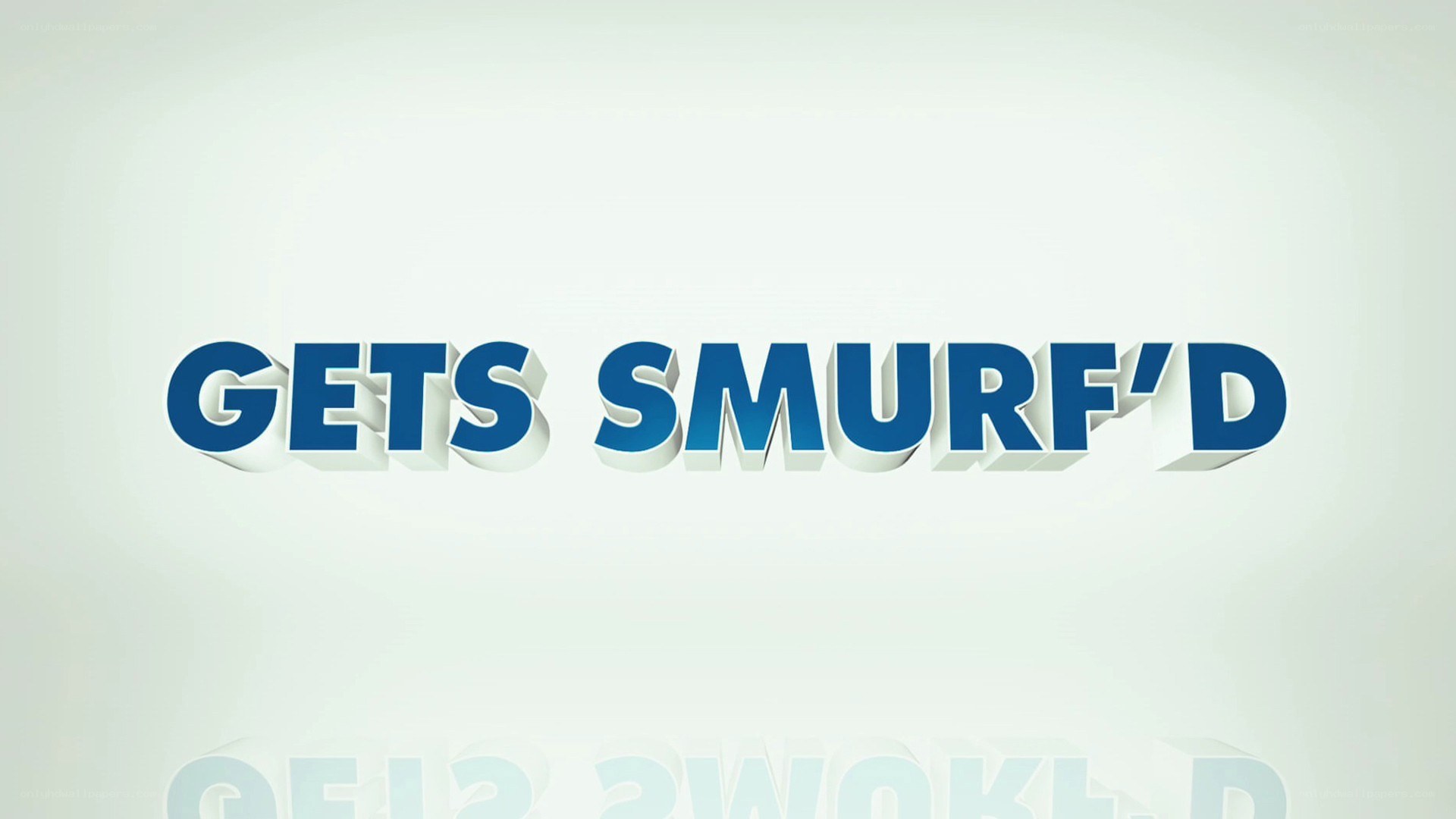 gets smurf'd title card