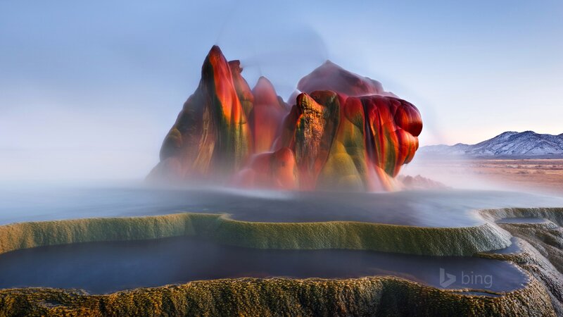 Geyser Formation — Red