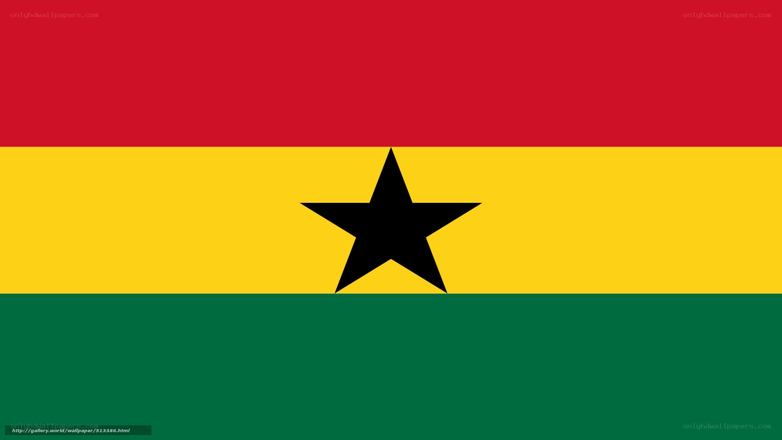 Ghana flag wallpaper