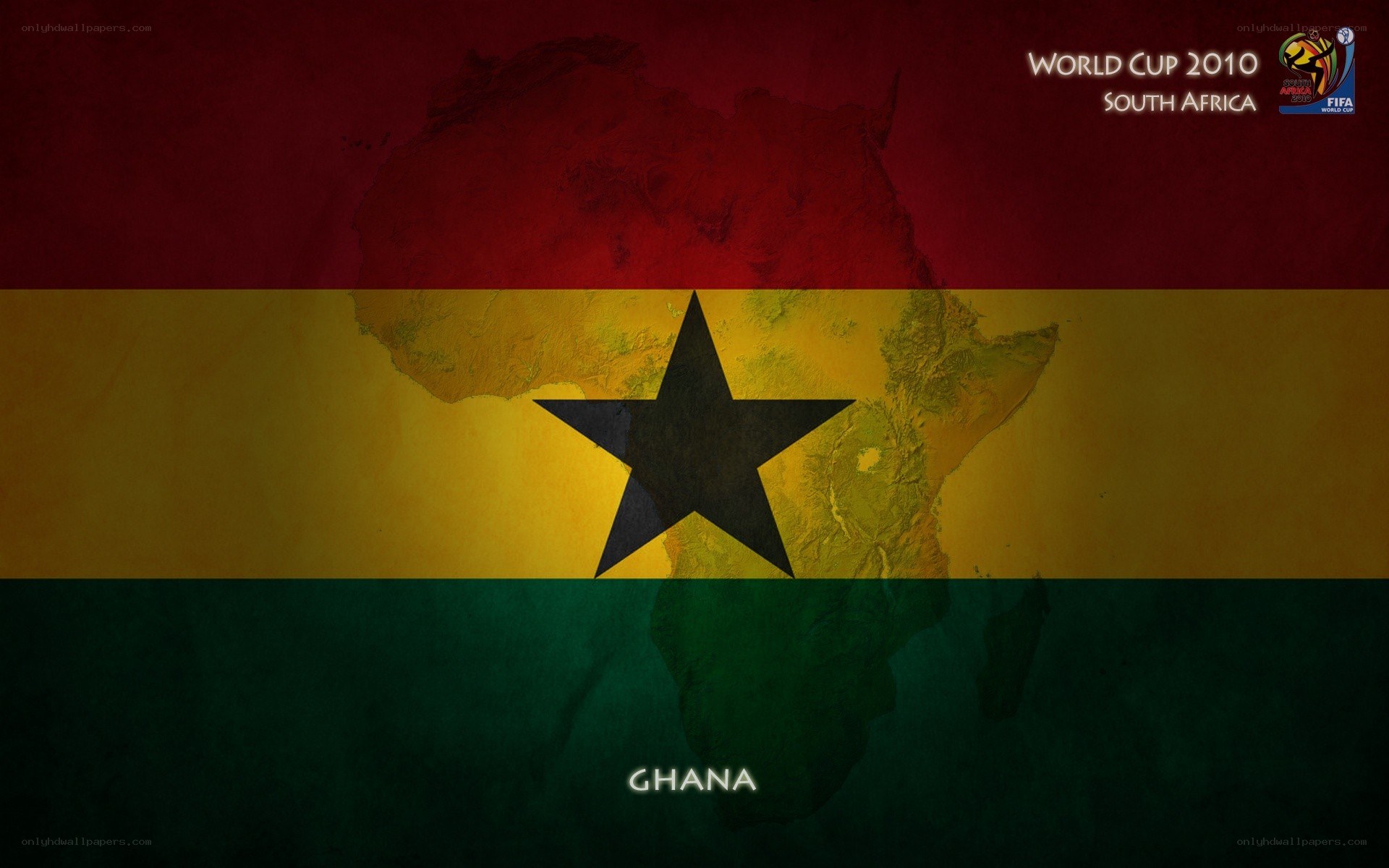 Ghana flag world cup 2010