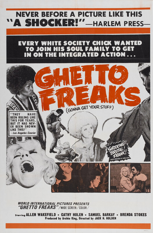 Ghetto Freaks movie poster