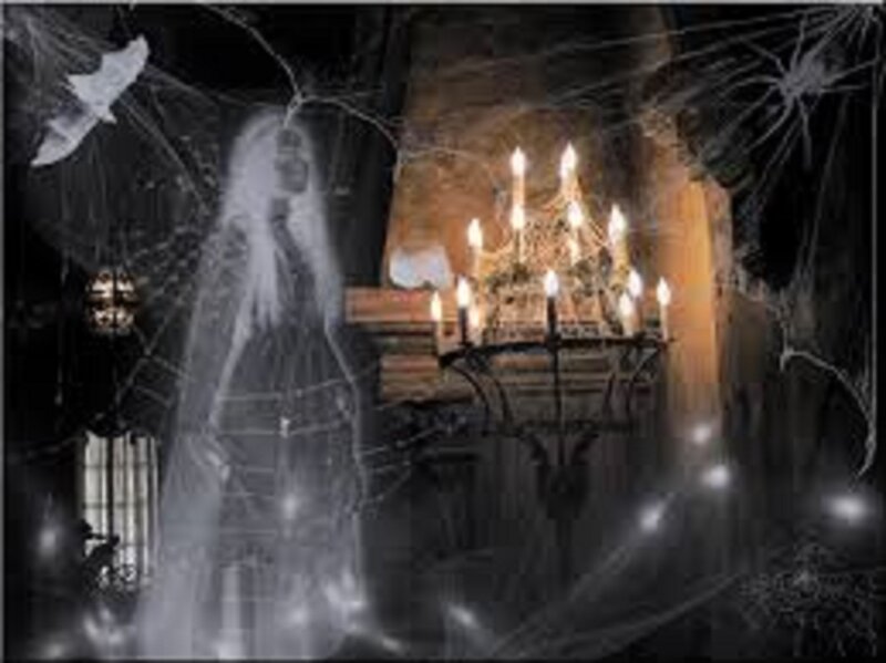 Ghost in a Haunted Room