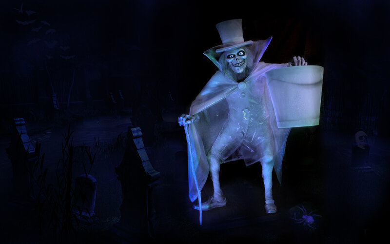 Ghost in a top hat