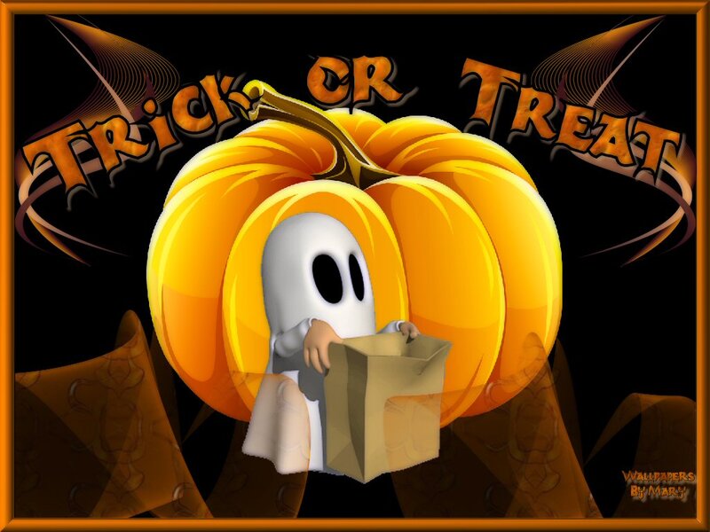 Ghost in Pumpkin