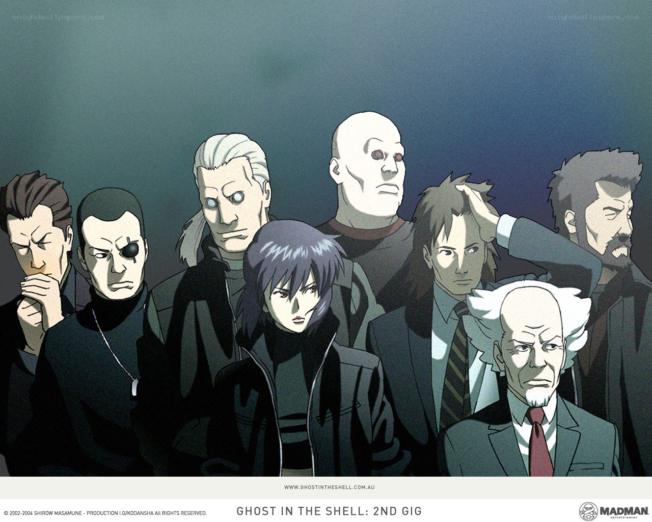 Ghost in the Shell: 2nd Gig cast