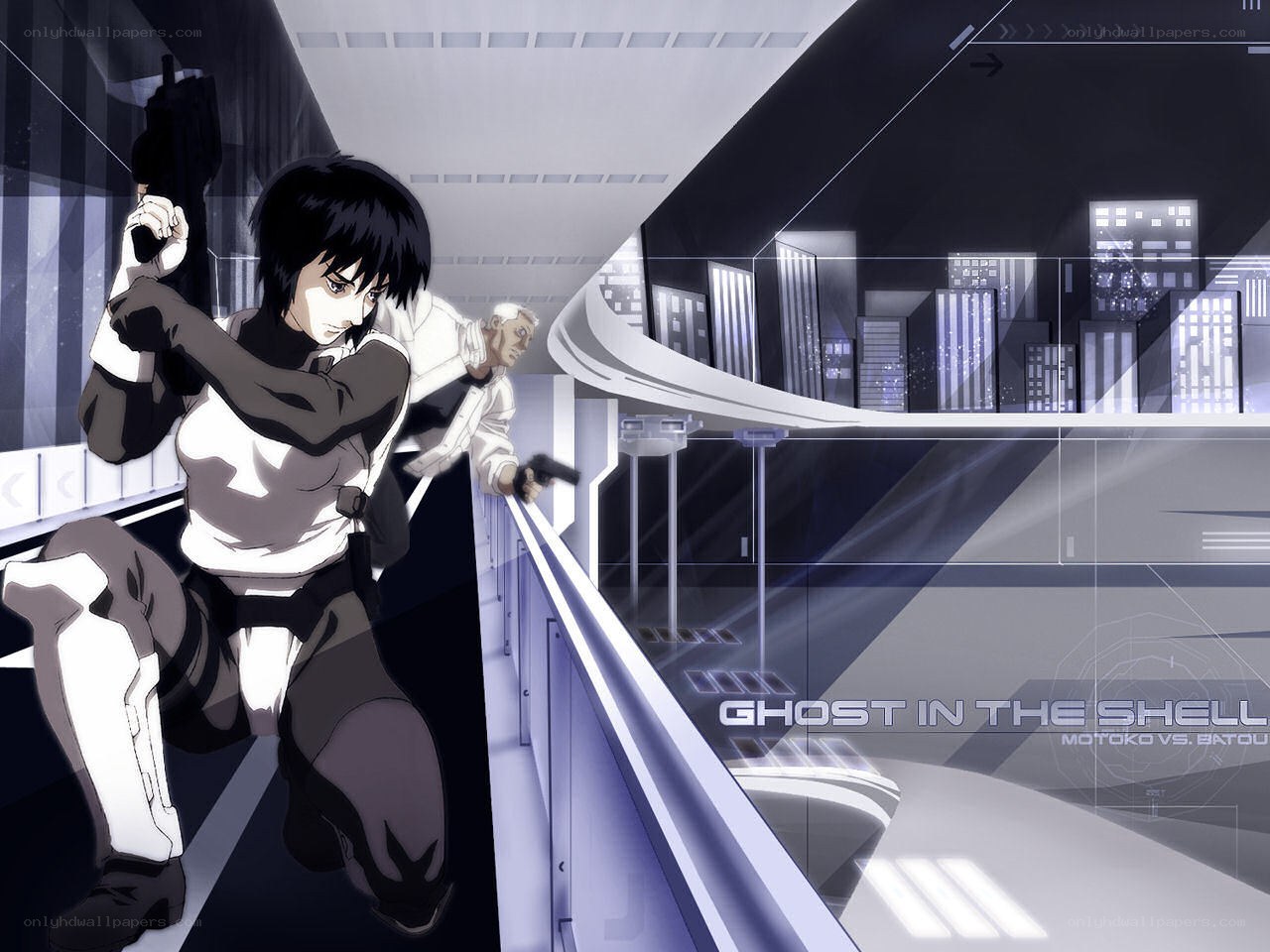Ghost in the Shell action scene