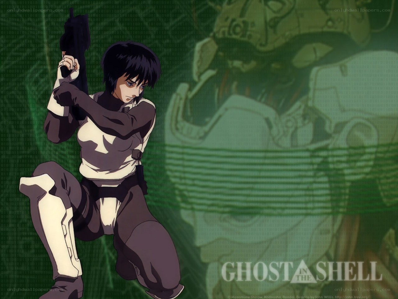 Ghost in the Shell character art
