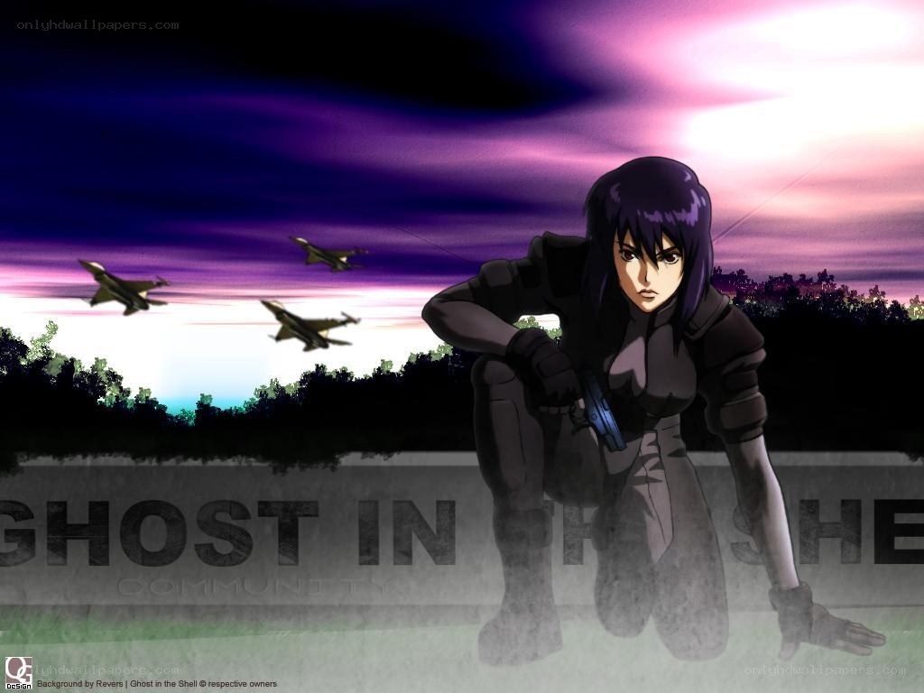 Ghost in the Shell character art