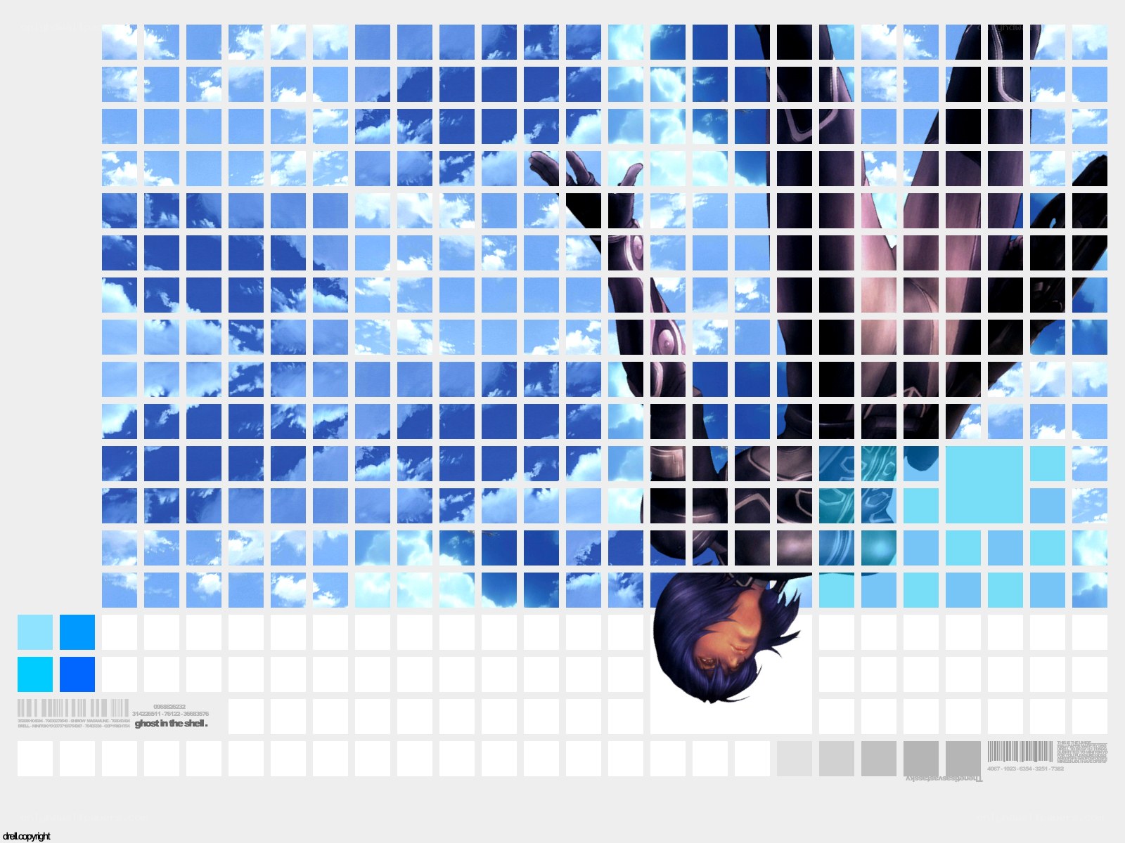 Ghost in the Shell character art
