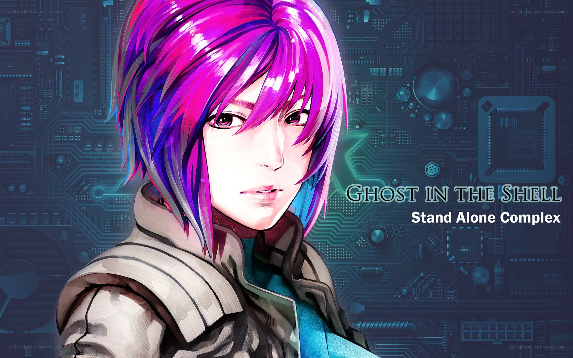 Ghost in the Shell character art