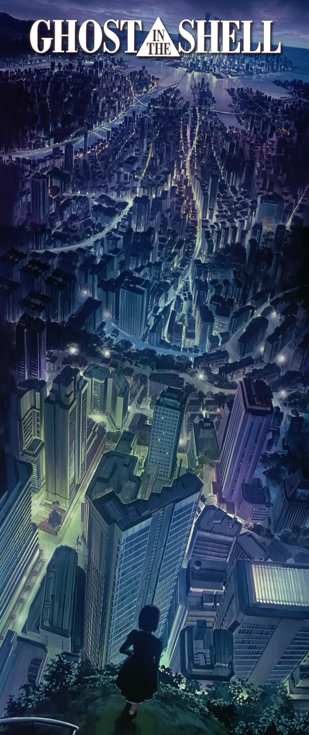 Ghost in the Shell cityscape