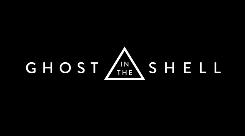 Ghost in the Shell Logo — Black, Dark