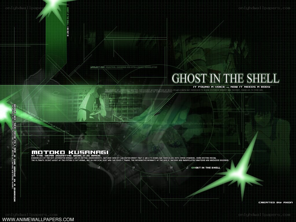 Ghost in the Shell promotional art