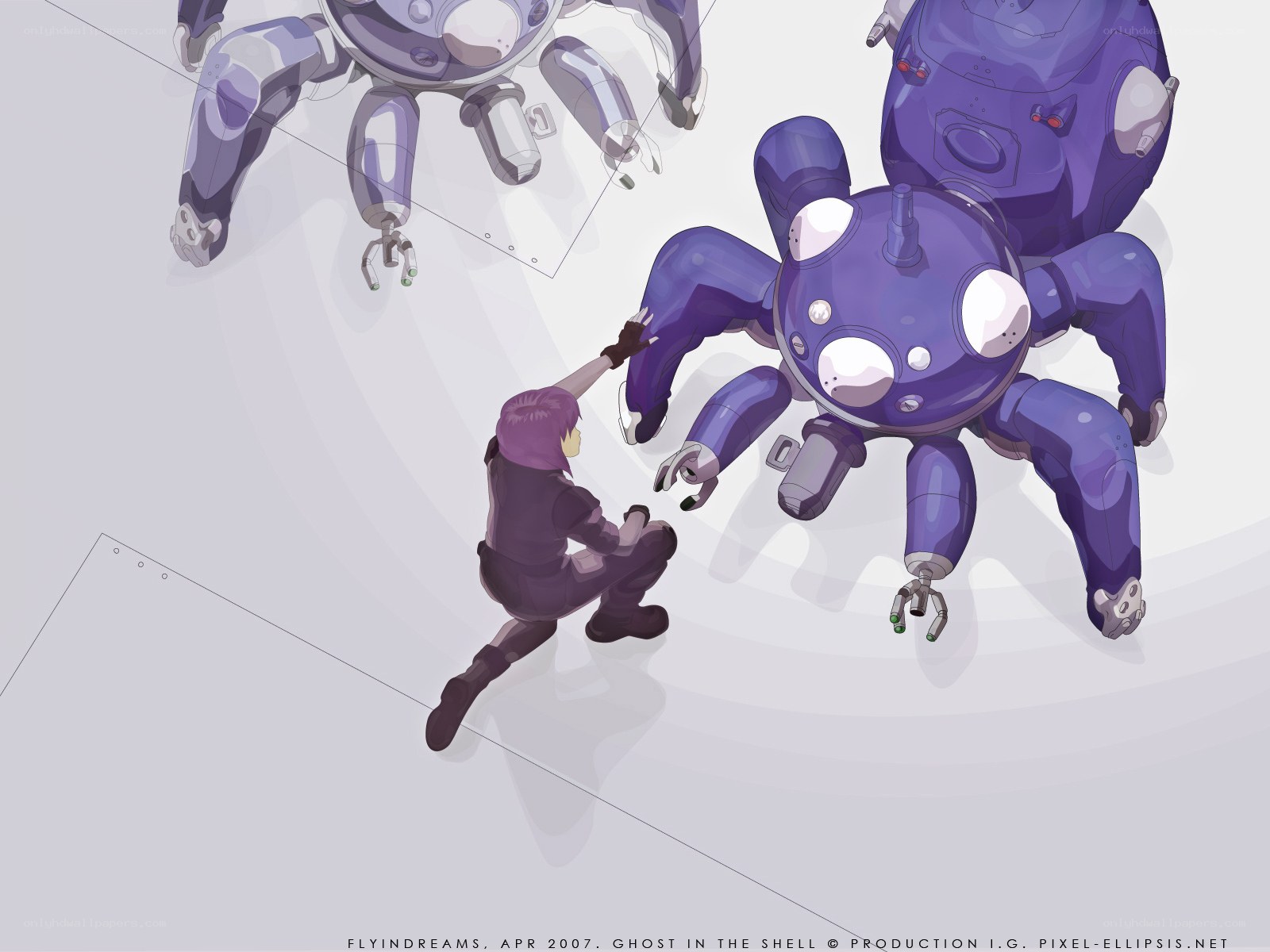 Ghost in the Shell robot encounter