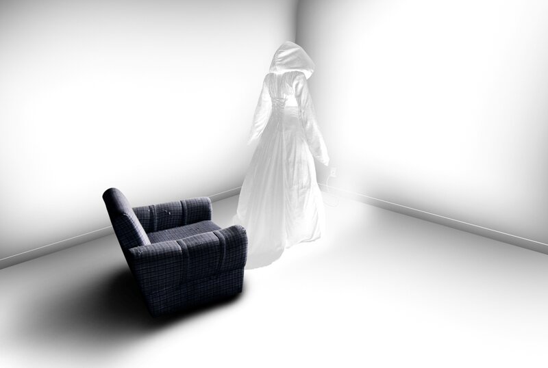 Ghost in White Dress