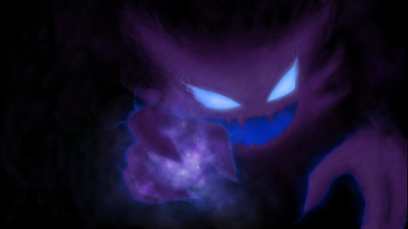 Ghost-like Creature — Purple, Menacing