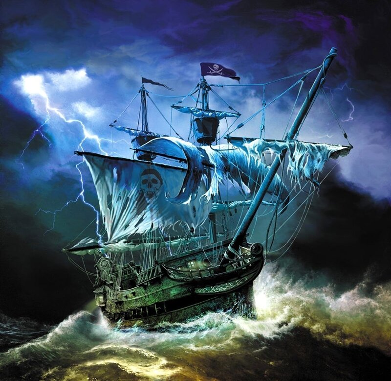 Ghost Pirate Ship