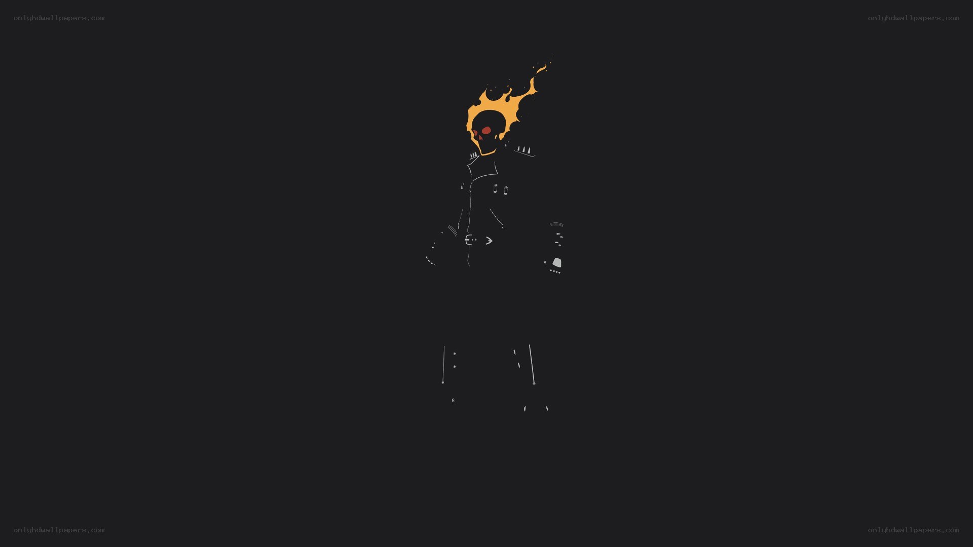 Ghost Rider character illustration