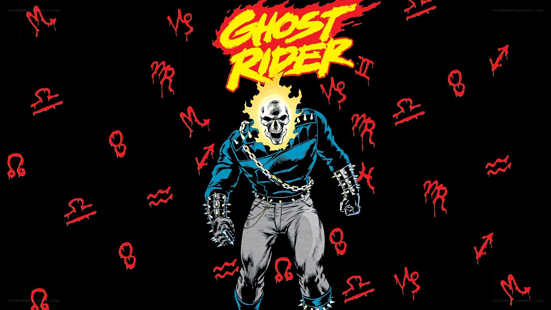 Ghost Rider comic cover art