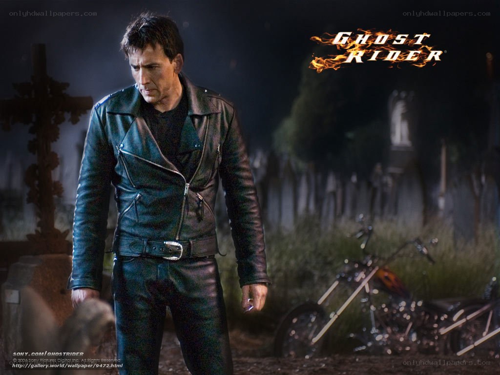 Ghost Rider movie scene
