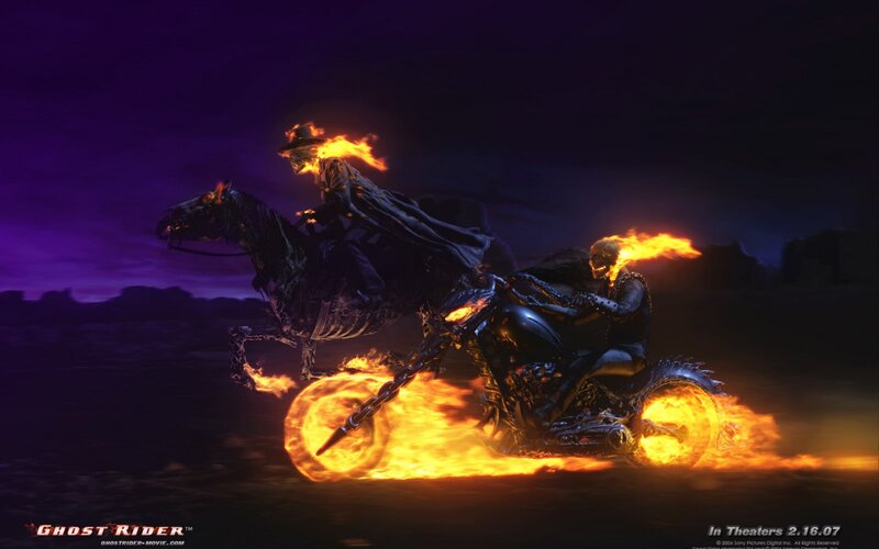 Ghost Riders on Fire — Purple