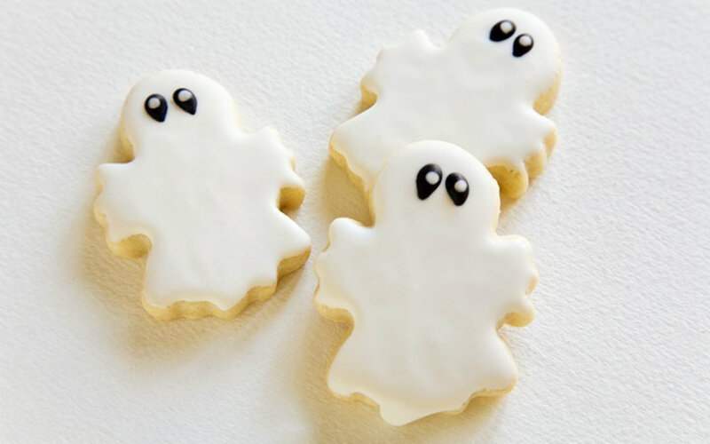 Ghost-shaped Cookies