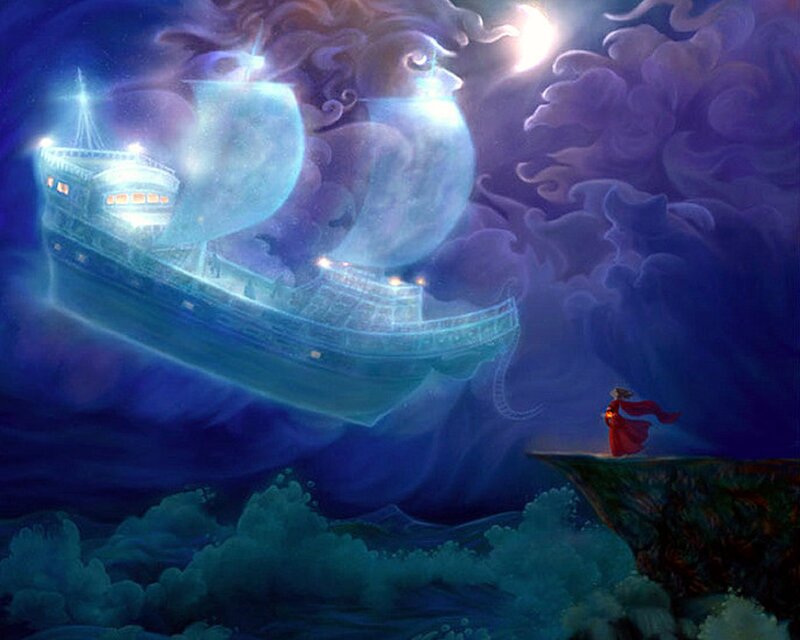 Ghost Ship in Sky