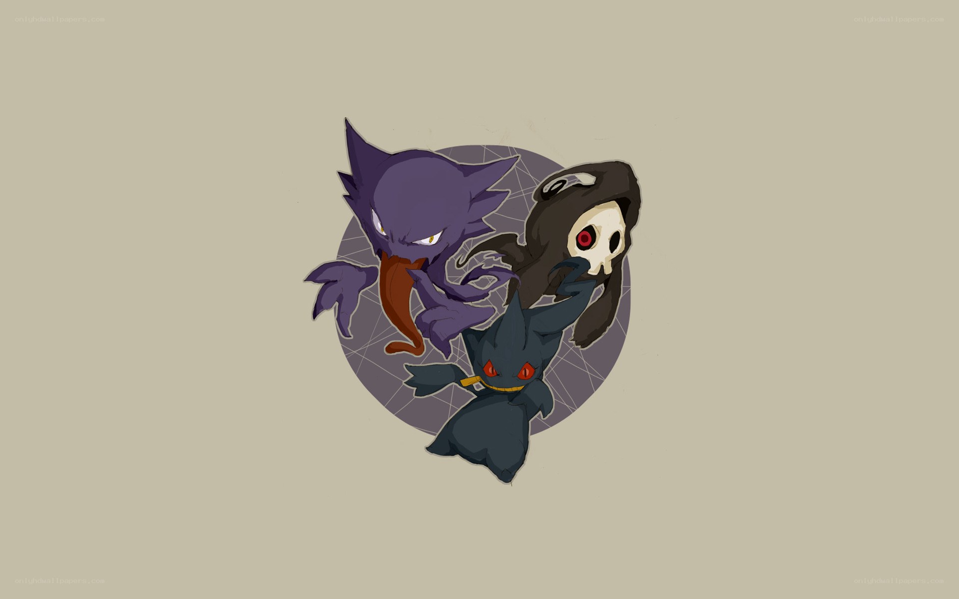 Ghost-type Pokémon trio