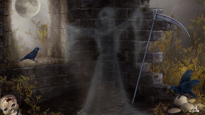 Ghost with Scythe