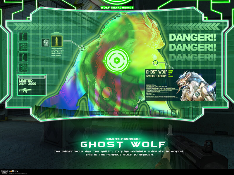 Ghost Wolf in stealth mode