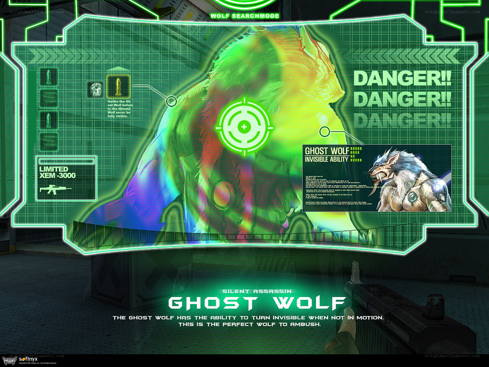Ghost Wolf in stealth mode