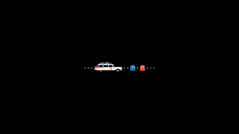 Ghostbusters and Pac-Man crossover