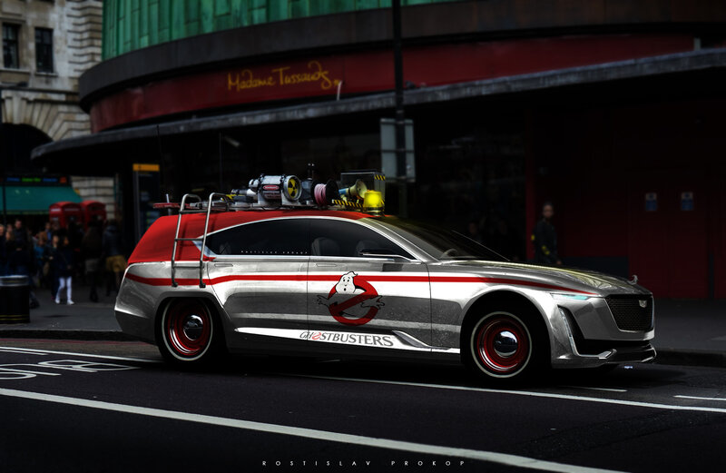Ghostbusters Car — Silver