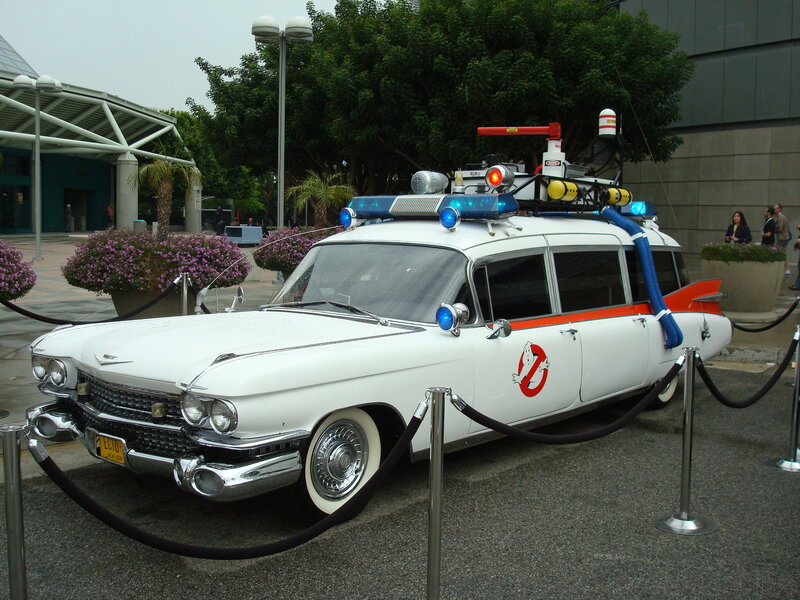 Ghostbusters Car — White, Neutral