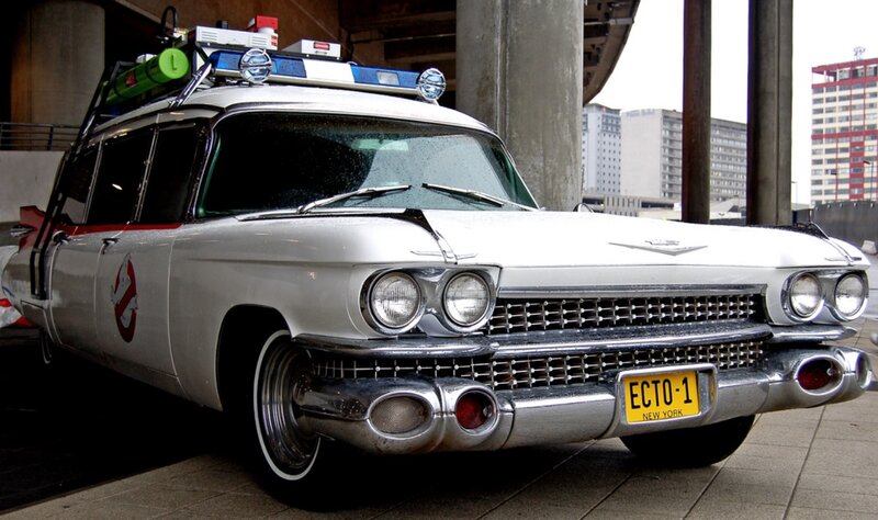 Ghostbusters Car — White