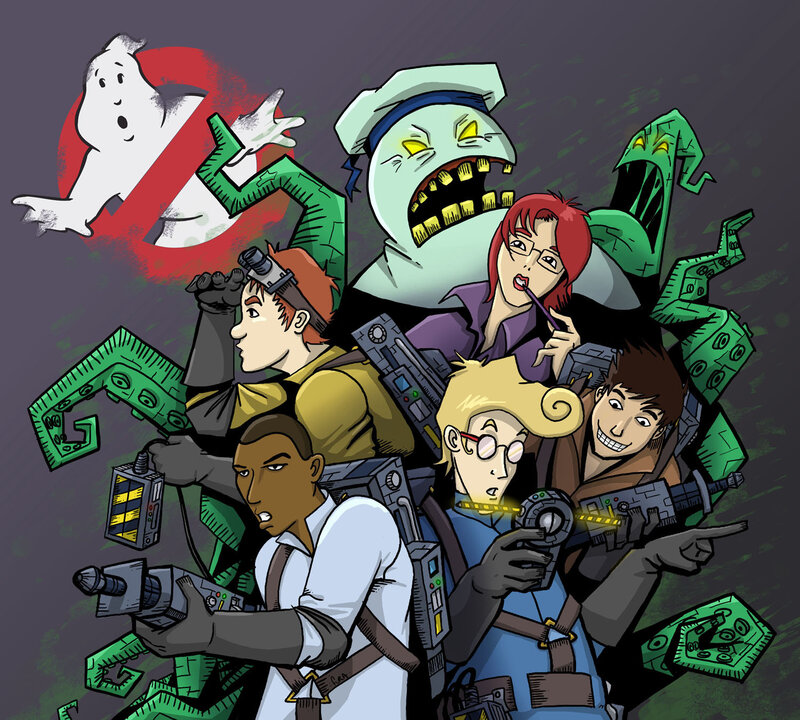 Ghostbusters cartoon characters